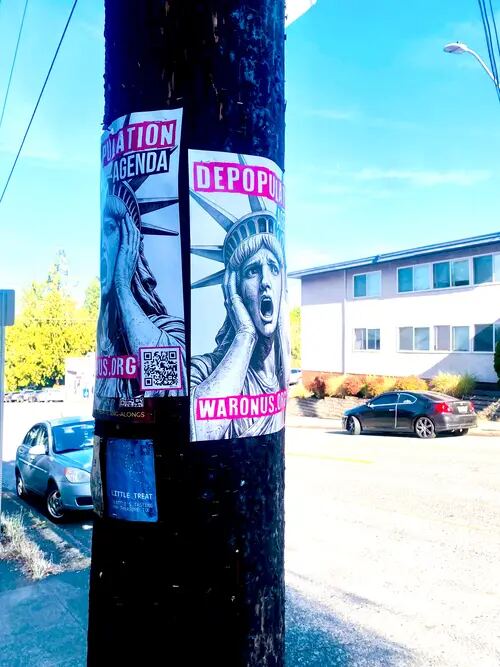 Seattle poster campaign photo