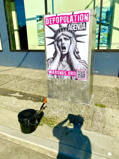 Seattle poster campaign photo
