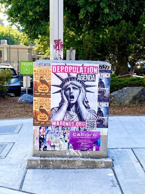 Seattle poster campaign photo