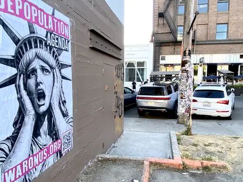 Seattle poster campaign photo