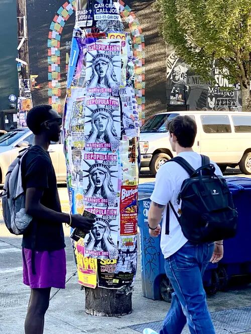 Seattle poster campaign photo
