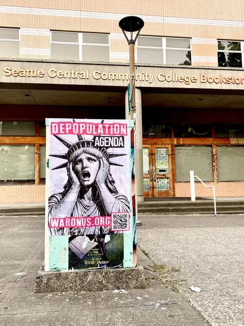 Seattle poster campaign photo