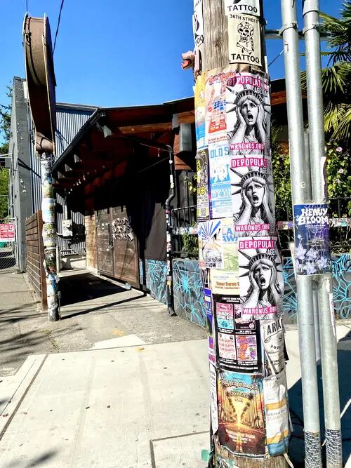 Seattle poster campaign photo