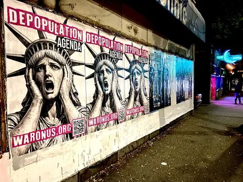 Seattle poster campaign photo