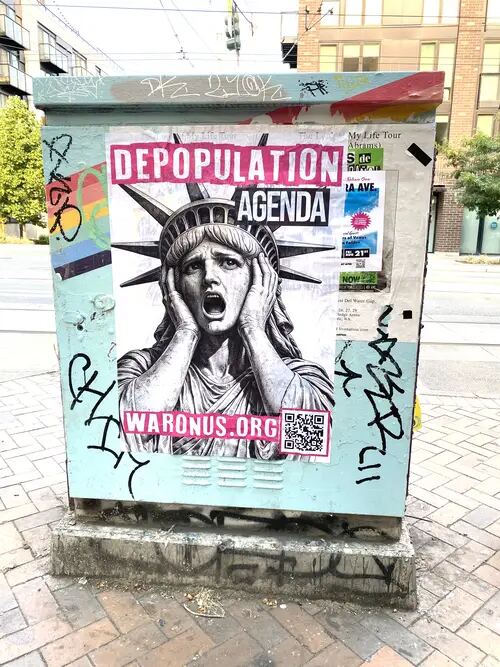 Seattle poster campaign photo