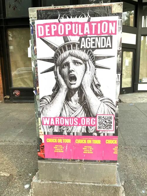 Seattle poster campaign photo