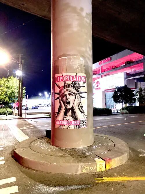 Seattle poster campaign photo
