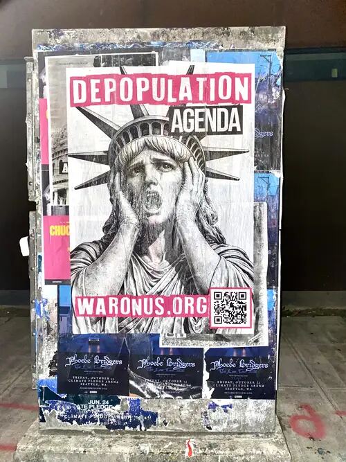 Seattle poster campaign photo