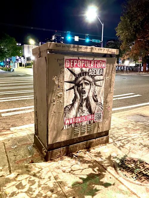 Seattle poster campaign photo