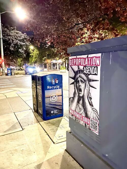 Seattle poster campaign photo