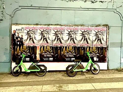 Seattle poster campaign photo