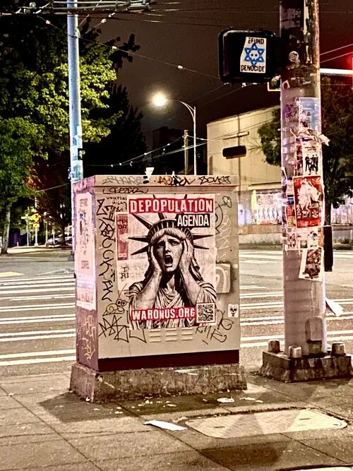 Seattle poster campaign photo