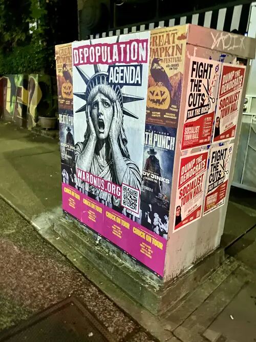 Seattle poster campaign photo