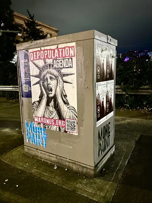Seattle poster campaign photo