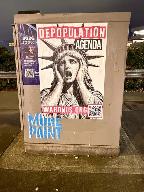 Seattle poster campaign photo