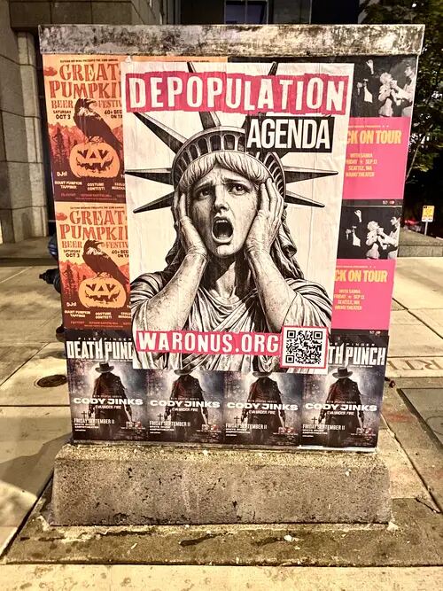 Seattle poster campaign photo