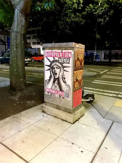 Seattle poster campaign photo