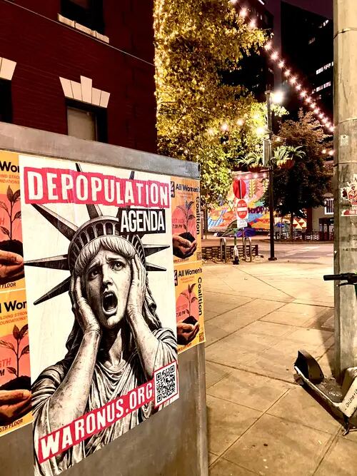 Seattle poster campaign photo