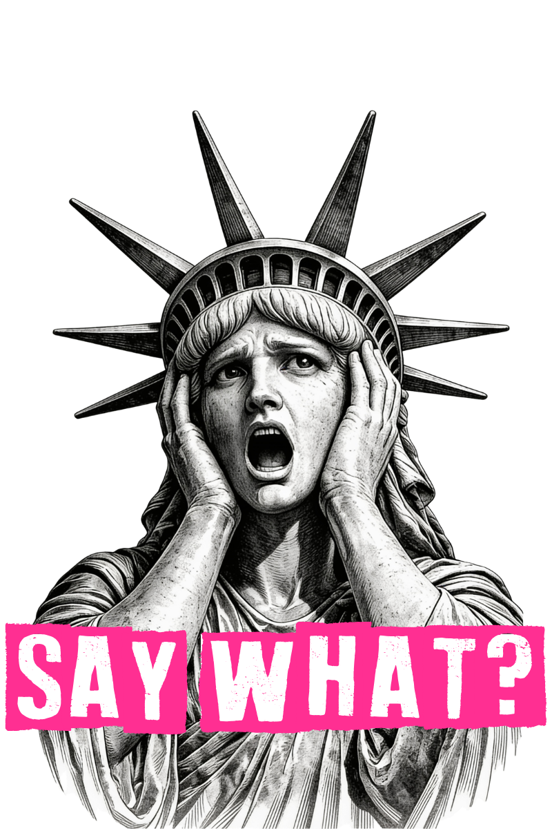 War On Us statue artwork
