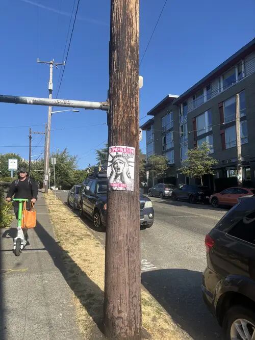 Seattle poster campaign photo