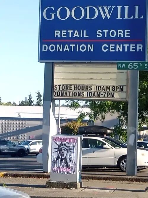 Seattle poster campaign photo