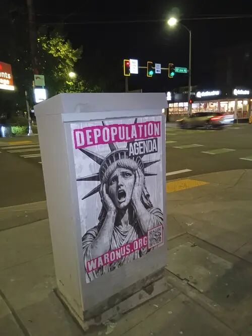 Seattle poster campaign photo