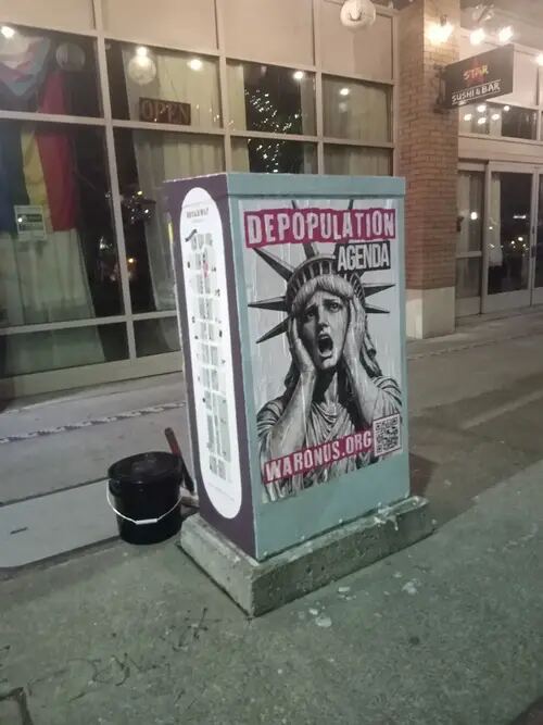 Seattle poster campaign photo