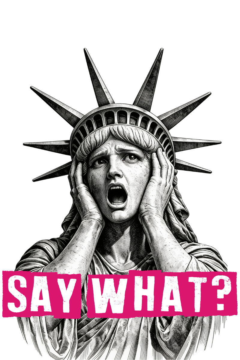 War On Us statue artwork
